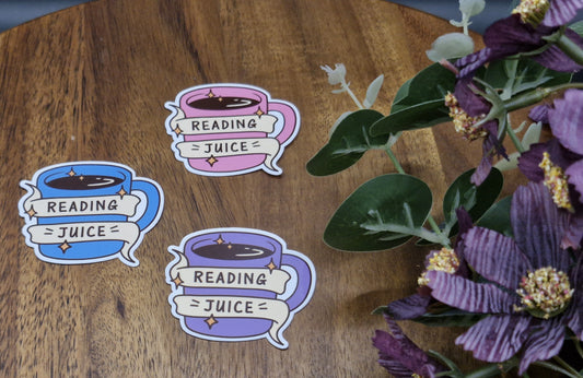 Reading Juice - Bookish Sticker