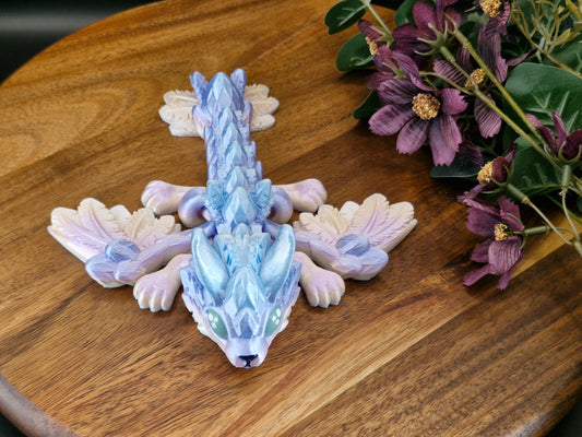 3D Printed Rabbit Dragon Chubby Baby Dragon