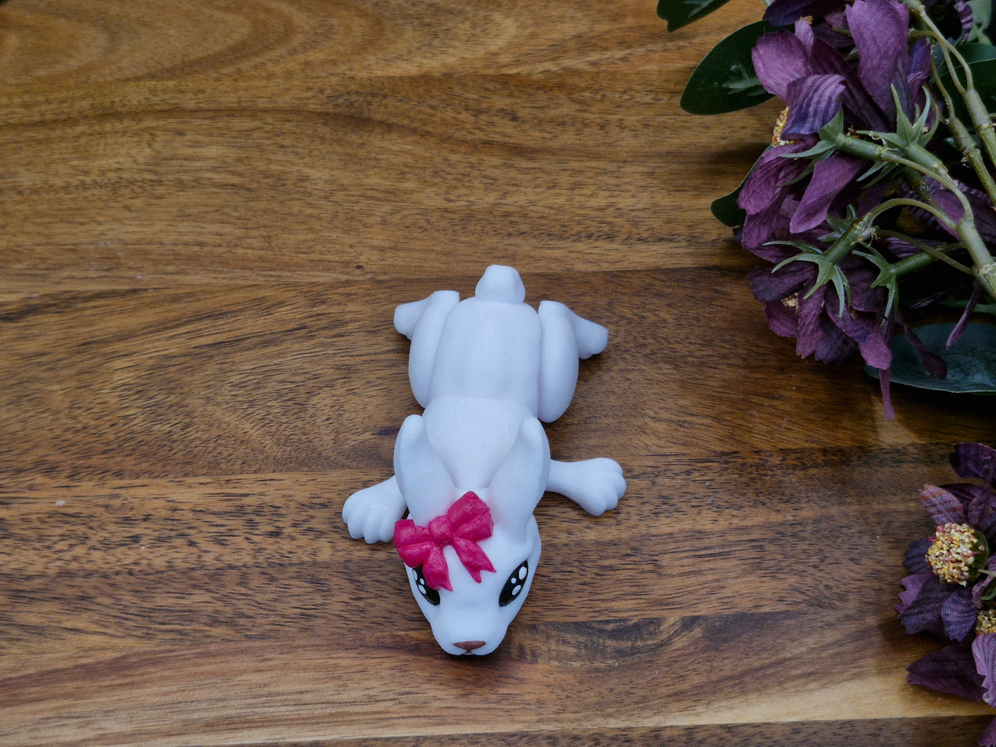 3D Printed Rabbit with Bow