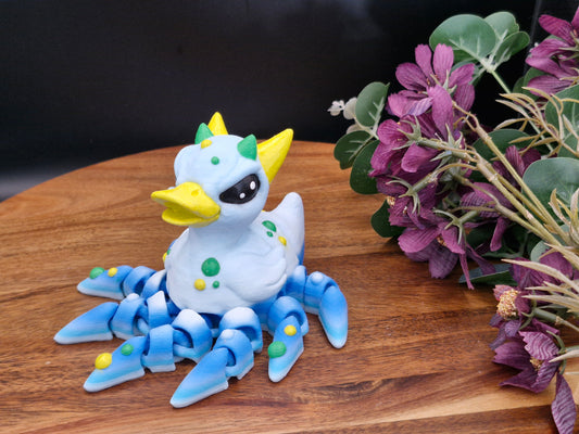 3D Printed Quaken- Duck Kraken