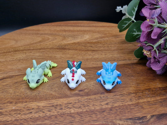 3D Printed Dragon Hatchling
