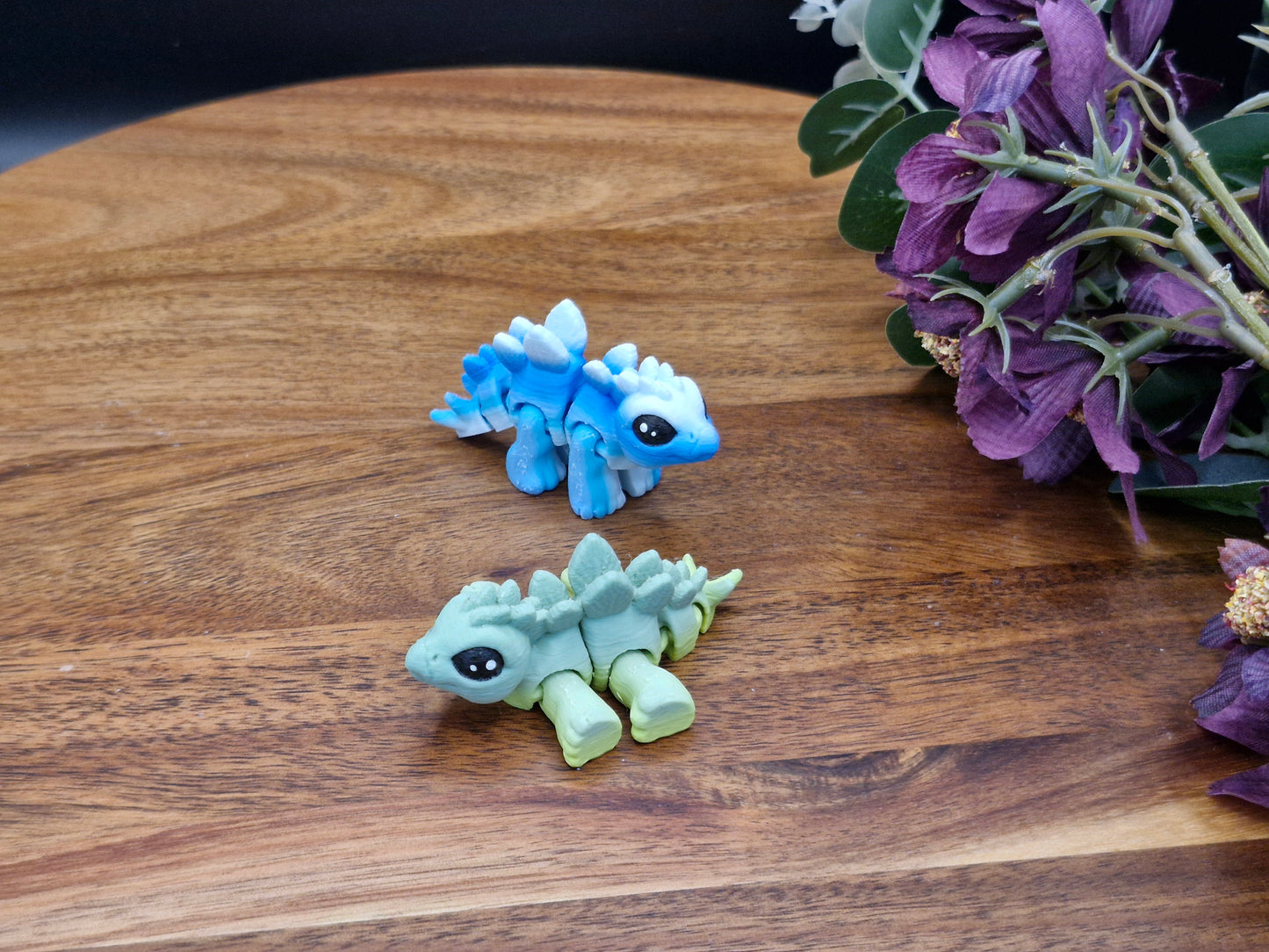 3D Printed Fan Back Dino (Stegosaurus) Hatchling