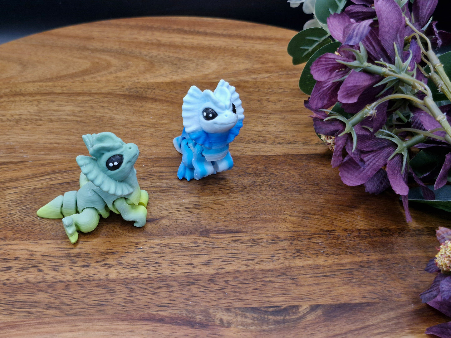 3D Printed Frilled Dino Hatchling