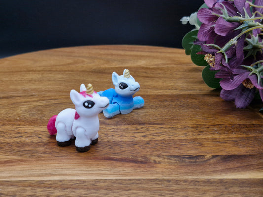 3D Printed Unicorn Hatchling
