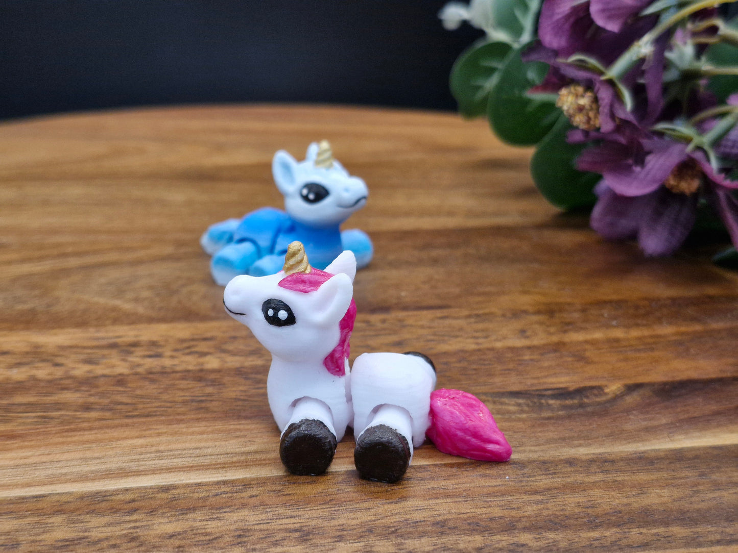 3D Printed Unicorn Hatchling