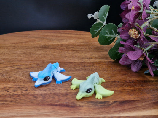 3D Printed Flying Flappy Dino Hatchling