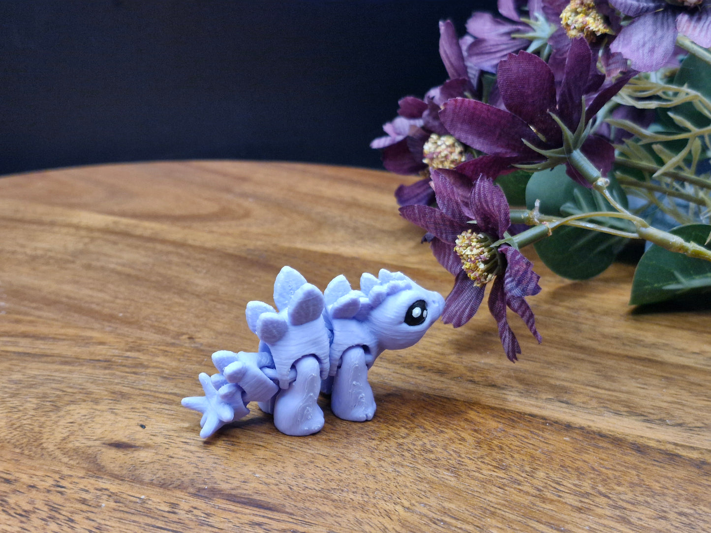 3D Printed Fan Back Dino (Stegosaurus) Hatchling