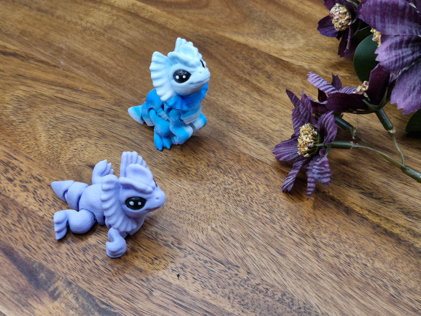 3D Printed Frilled Dino Hatchling