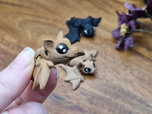 3D Printed Vampire Bat Hatchling