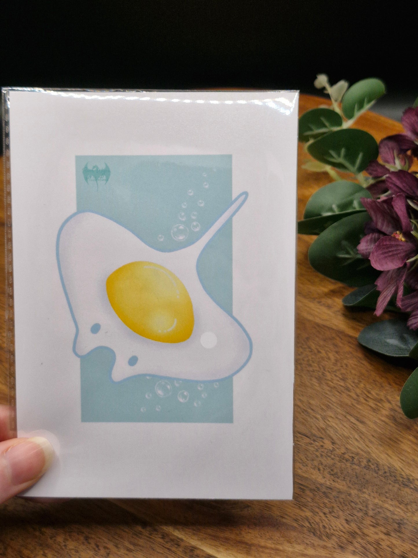 Fried Egg Manta Ray - Art Print