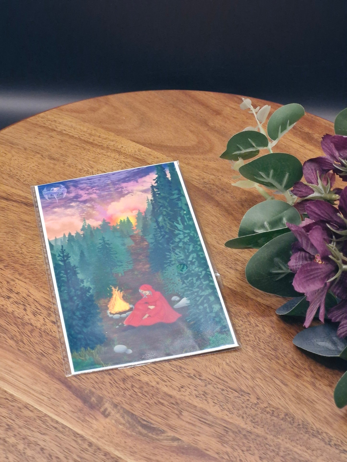 A Short Rest In The Forest - Raistlin, Dragon Lance - Art Print