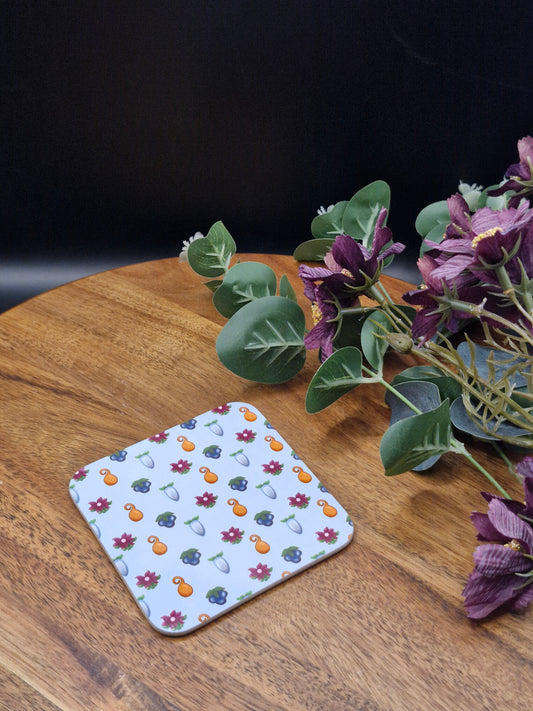 SDV Winter Forage - Stardew Valley inspired Hard Coaster