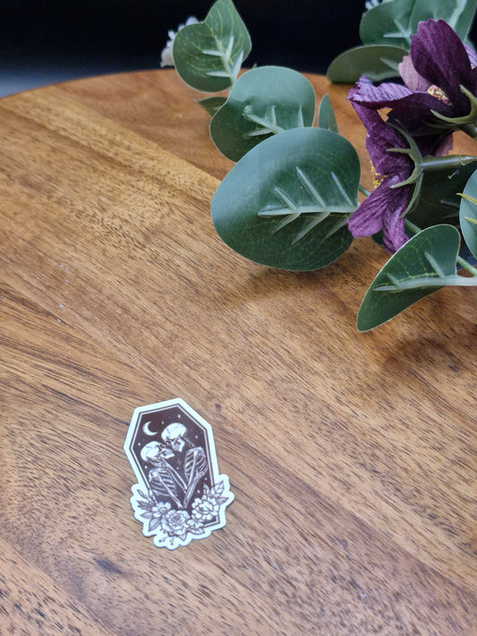 The Lovers - coffin - Sticker