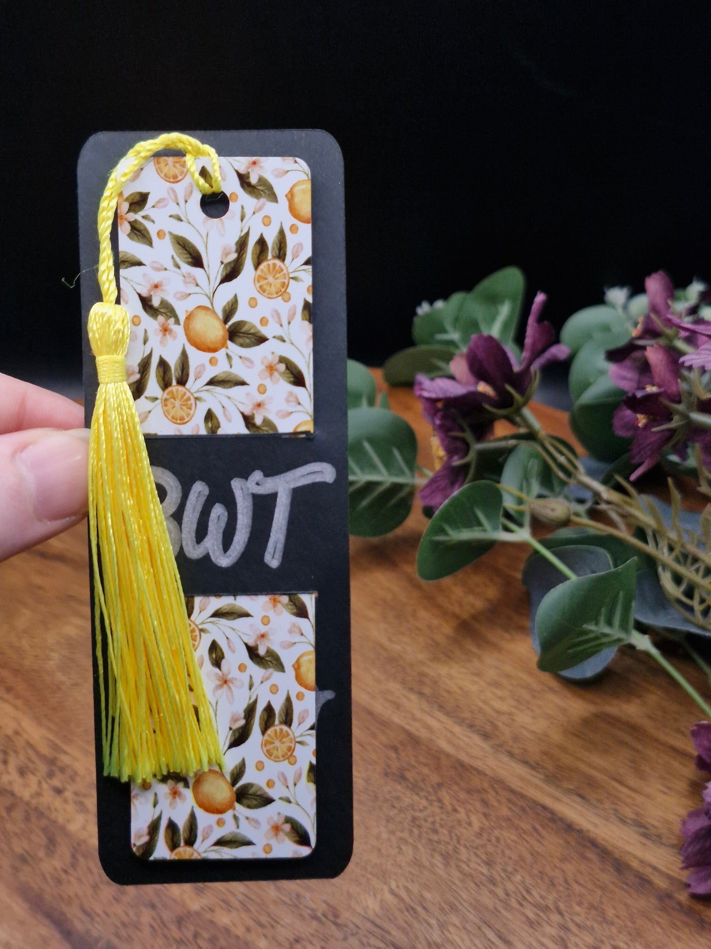 Lovely Lemons - Metal Bookmark