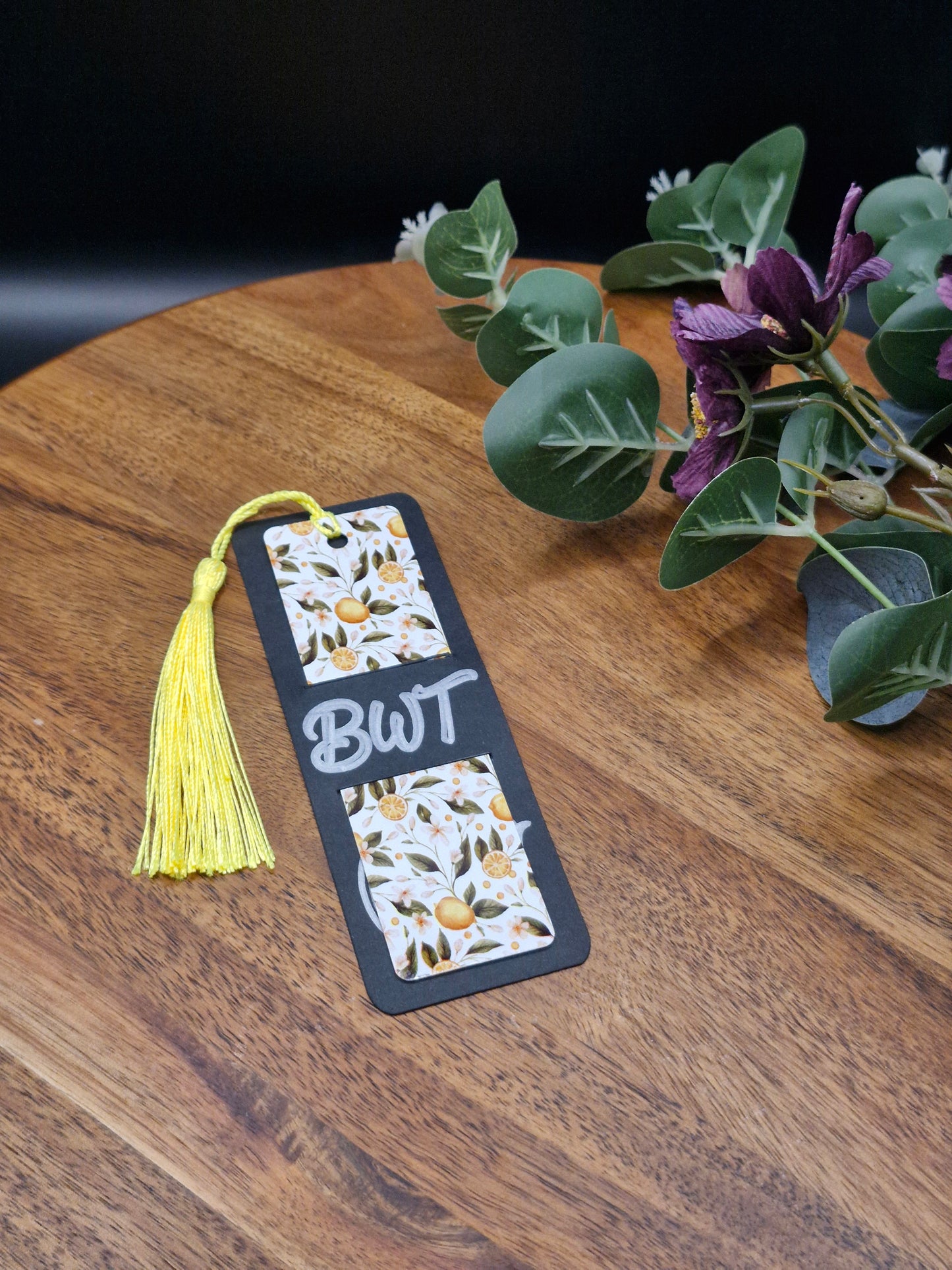 Lovely Lemons - Metal Bookmark