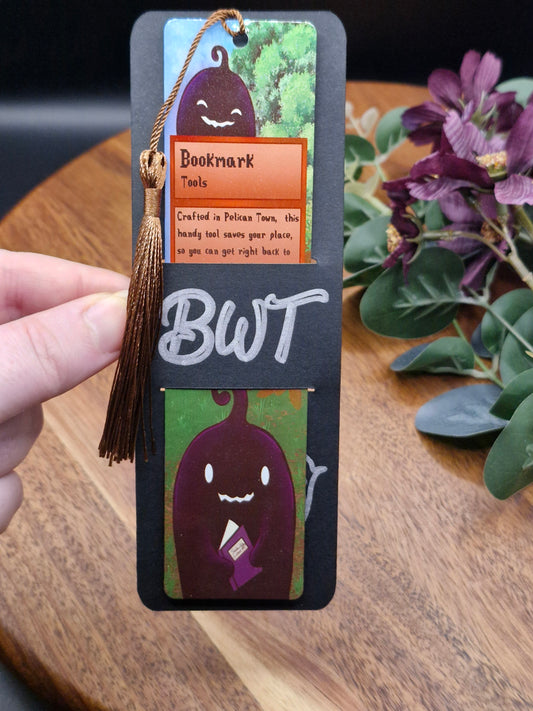 Krobus - Stardew Valley - Metal Bookmark