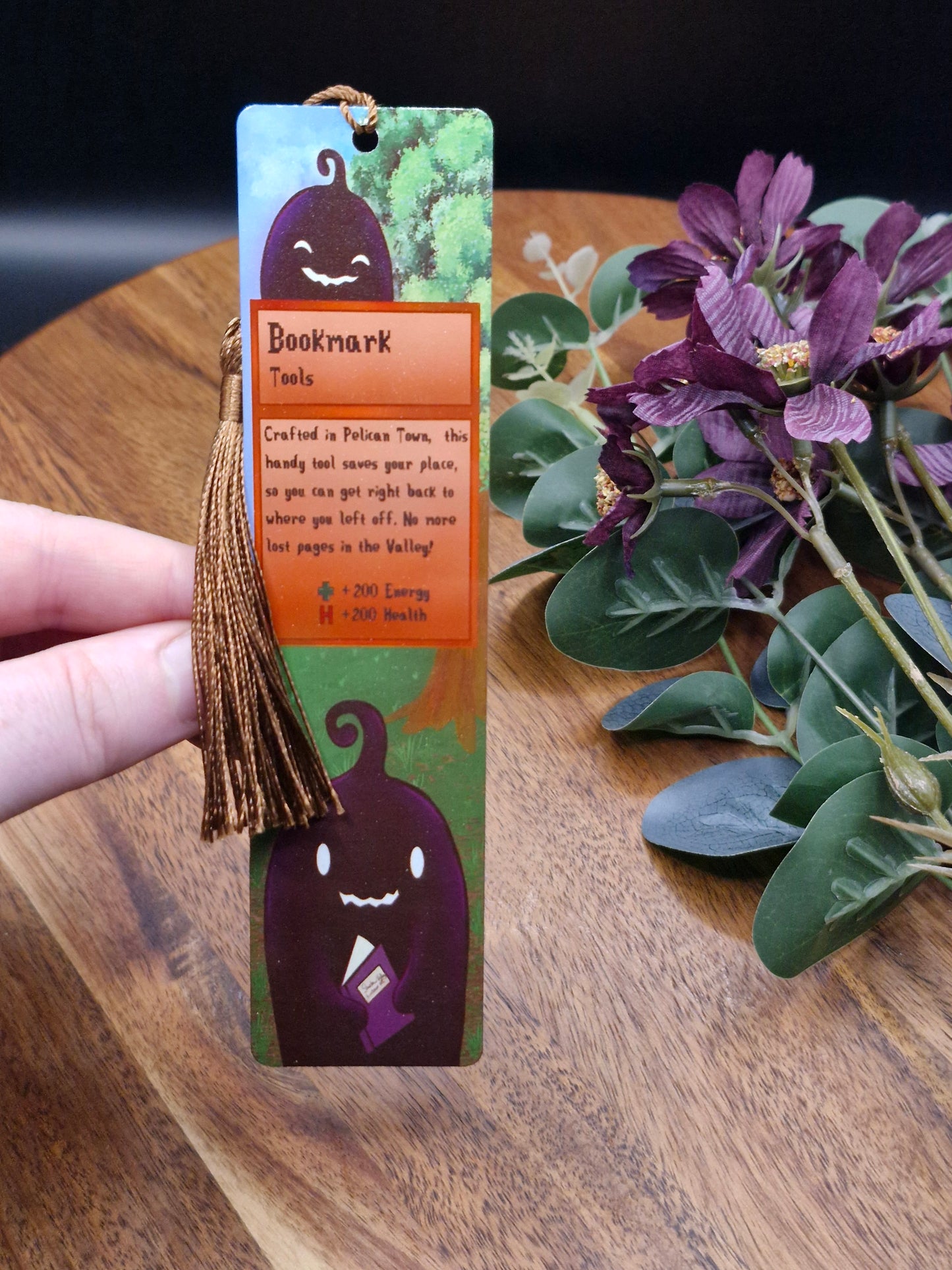 Krobus - Stardew Valley - Metal Bookmark