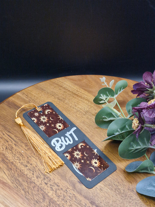 Retro Celestial - Metal Bookmark