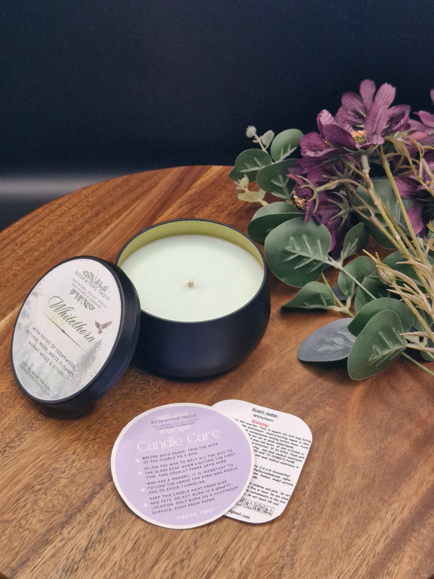 Whitethorn - Hand poured small batch candle