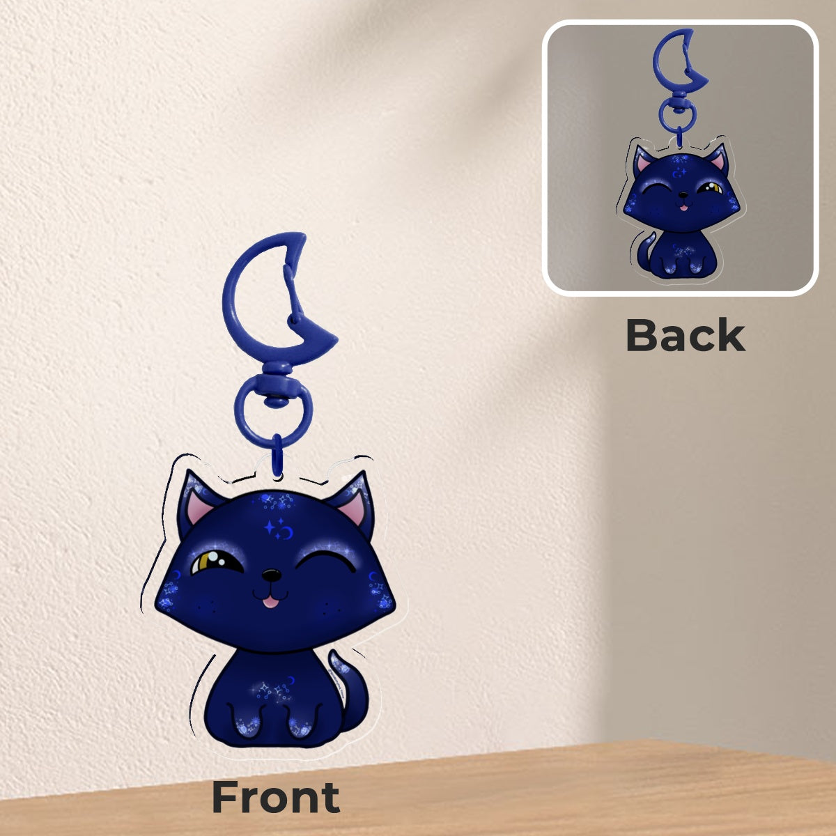 Clear Acrylic Keychains