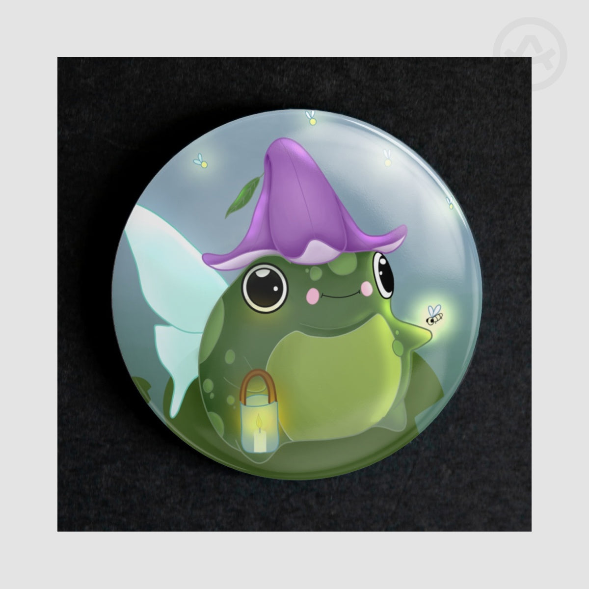 Fairy Frog -  Holographic Badges