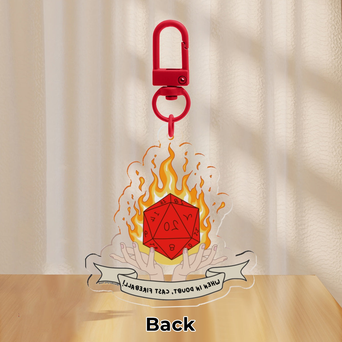 Clear Acrylic Keychains