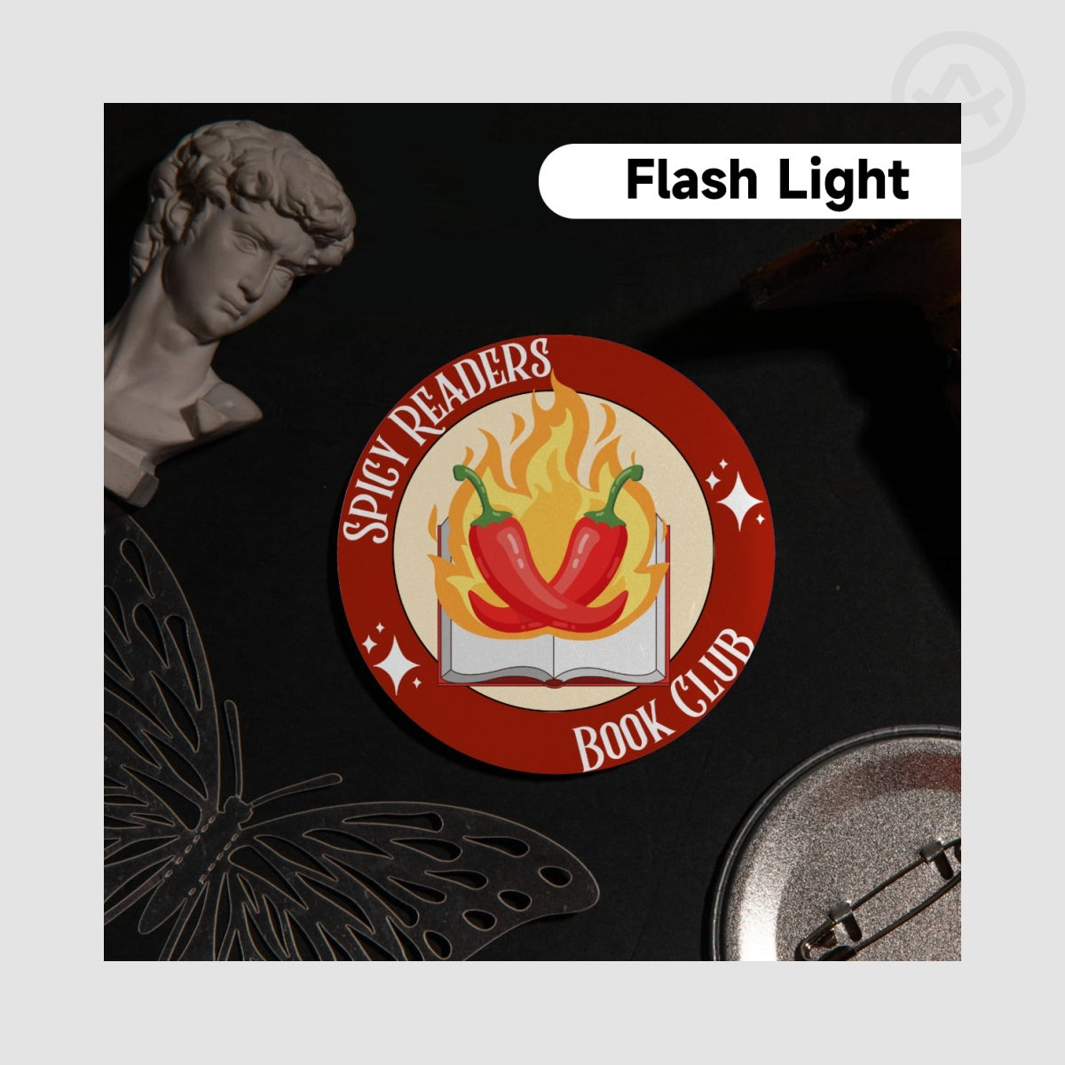 Spicy Reader - Holographic Badges