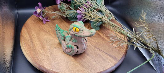 3D Printed Quakodile- Duck Crocodile