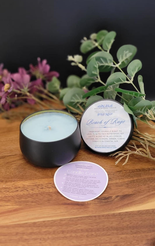 Beach of Rage - Hand poured small batch candle