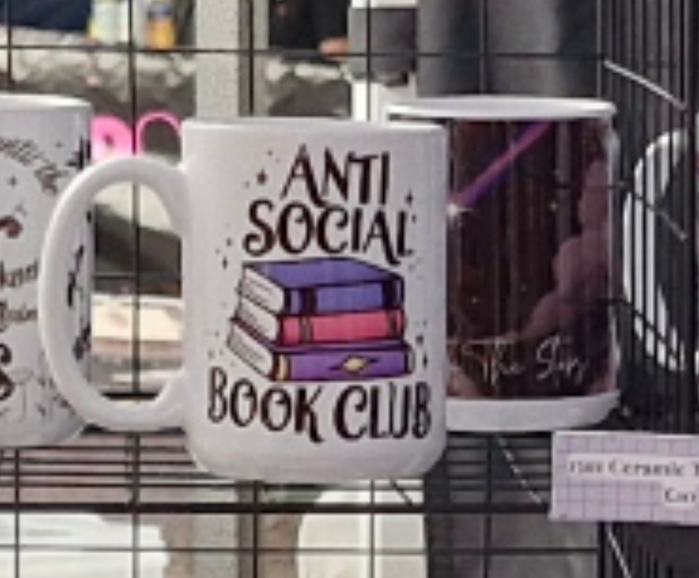 Antisocial Book Club - Bookish Mug