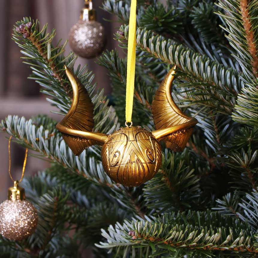 Golden Snitch hanging ornament