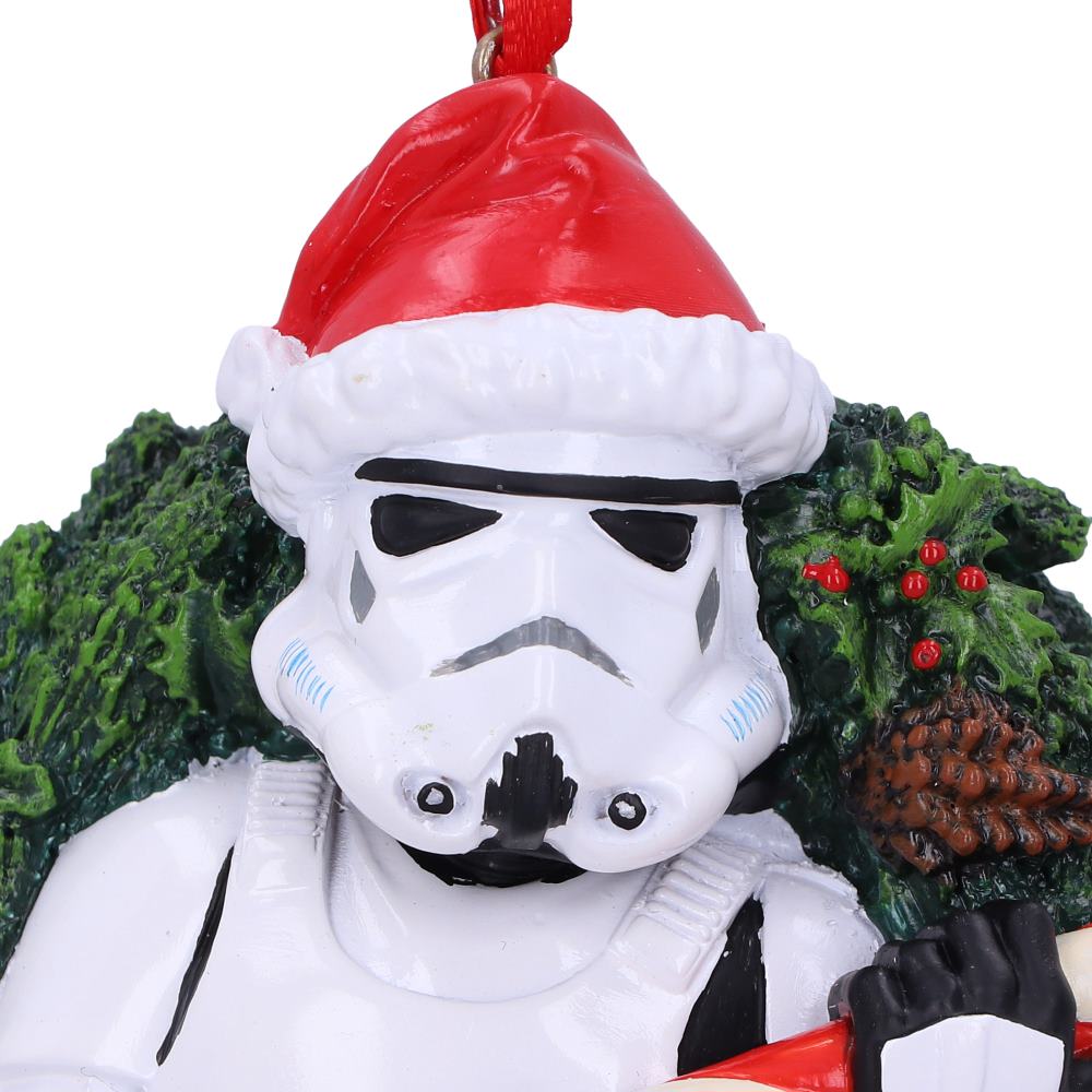 Star Wars Stormtrooper Wreath hanging ornament 9cm