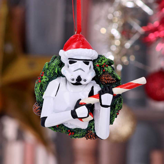 Star Wars Stormtrooper Wreath hanging ornament 9cm