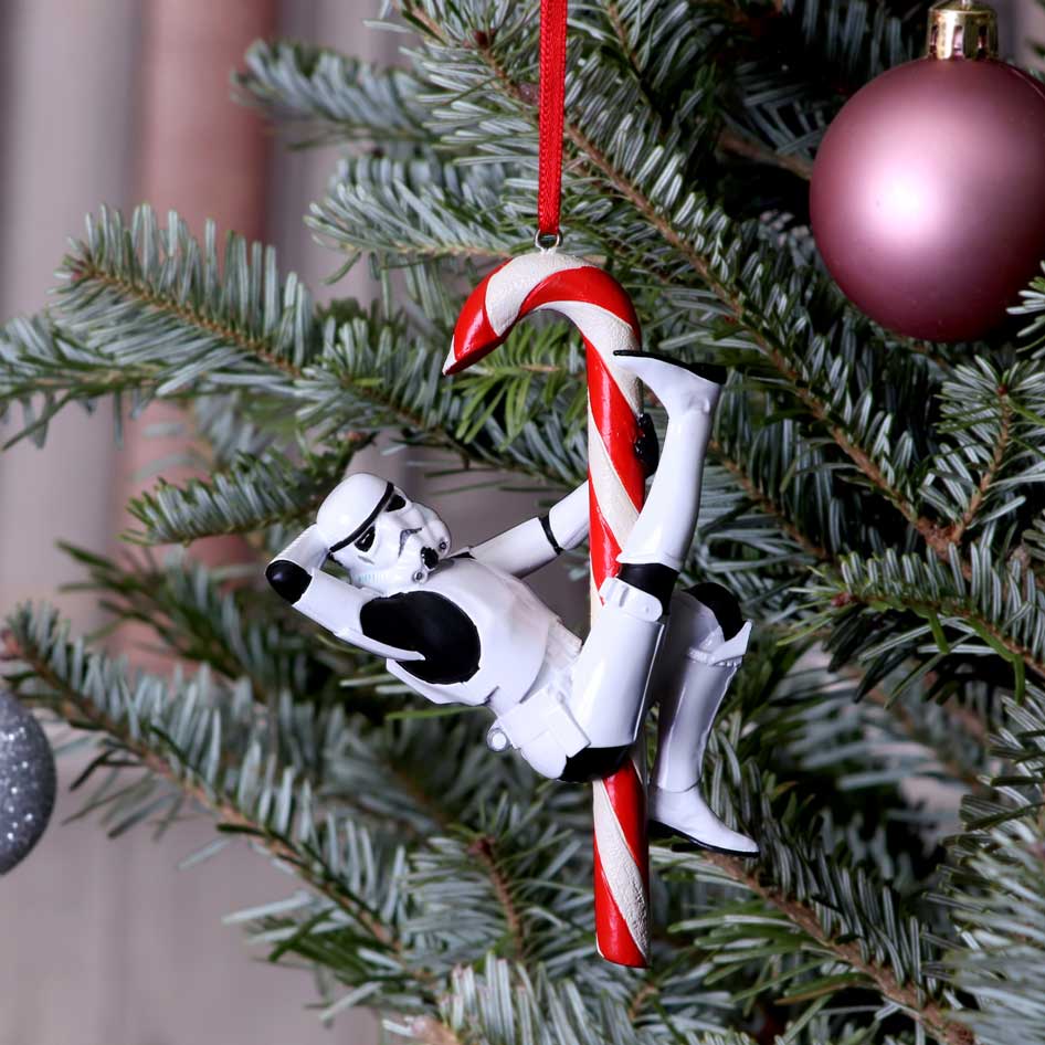 Star Wars Stormtrooper Candy Cane hanging ornament 12cm