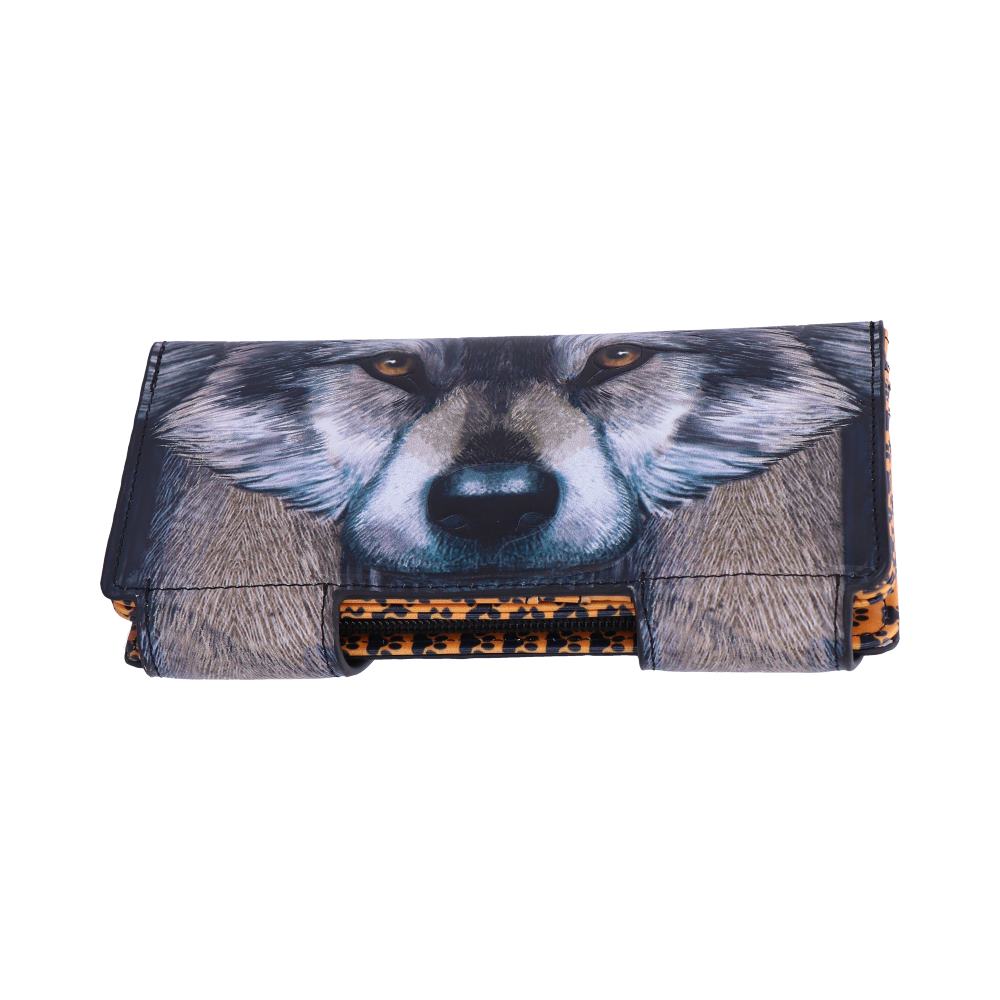 The Guardian Wolf Embossed Purse