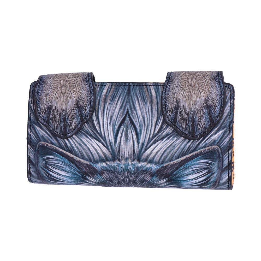The Guardian Wolf Embossed Purse