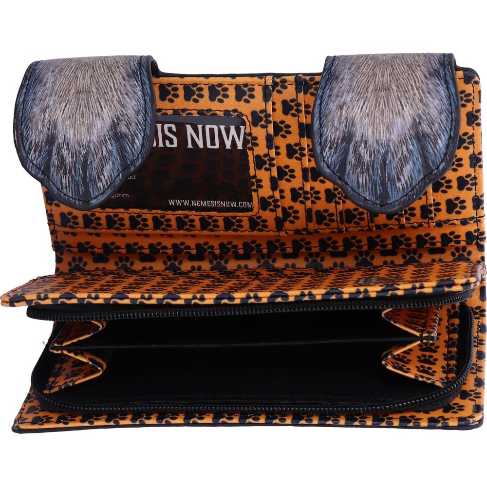 The Guardian Wolf Embossed Purse