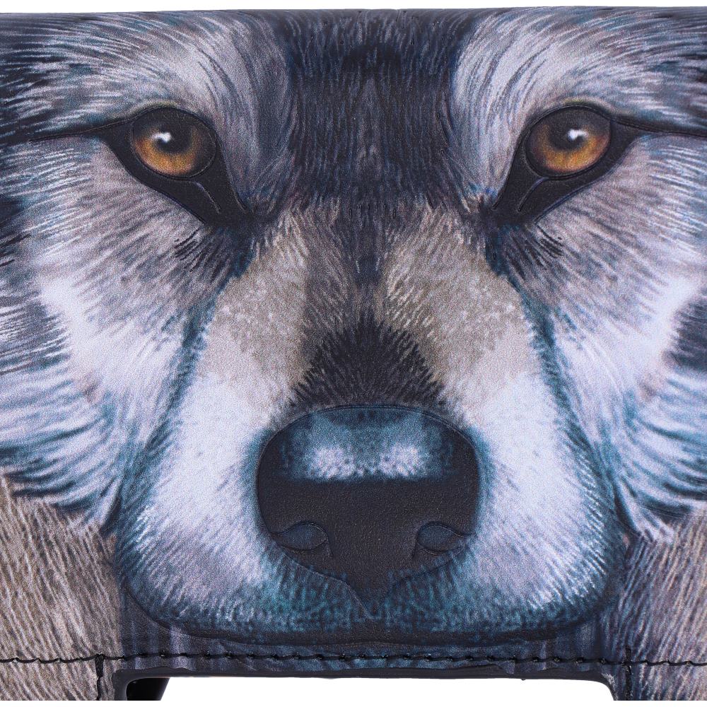 The Guardian Wolf Embossed Purse