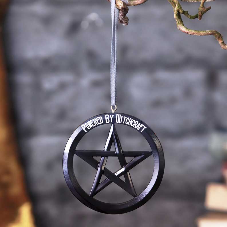 Powered by Witchcraft 7cm hanging ornament