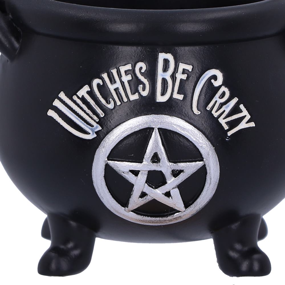 Witches be Crazy 6.1cm hanging ornament