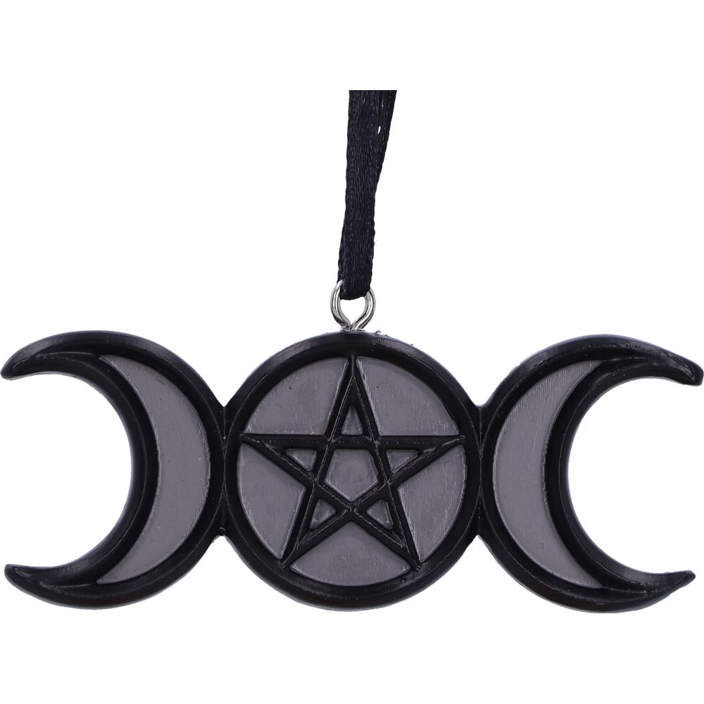 Triple Moon Magic 7.5cm hanging ornament