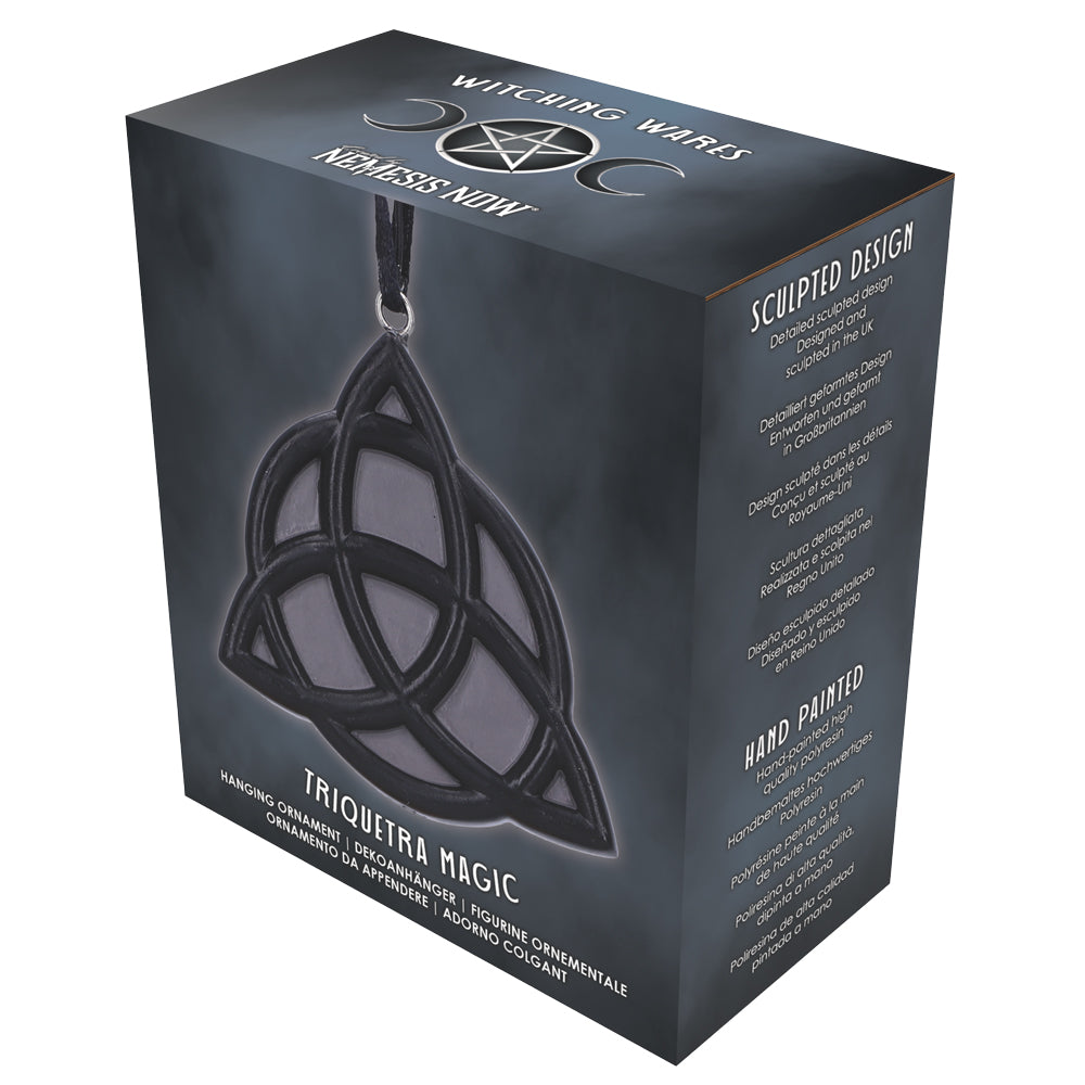 Triquetra Magic 6cm hanging ornament