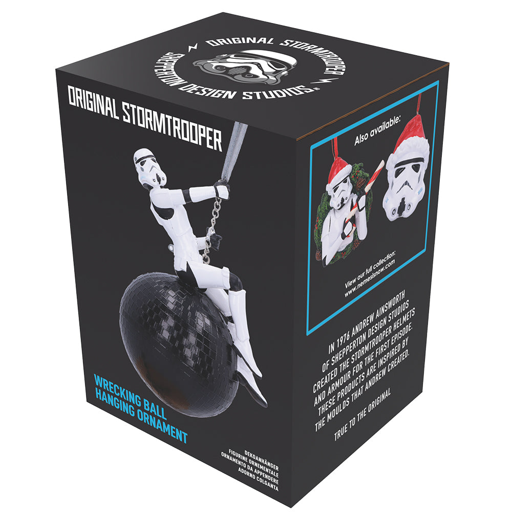 Star Wars Stormtrooper Wrecking Ball hanging ornament 12.5cm