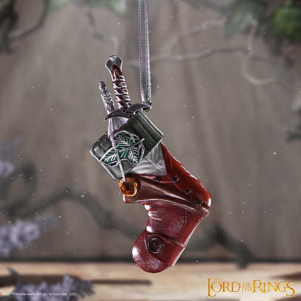 Lord of the Rings Frodo Stocking hanging ornament 8.6cm