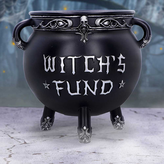 Witch's Fund Money Box 16.5cm