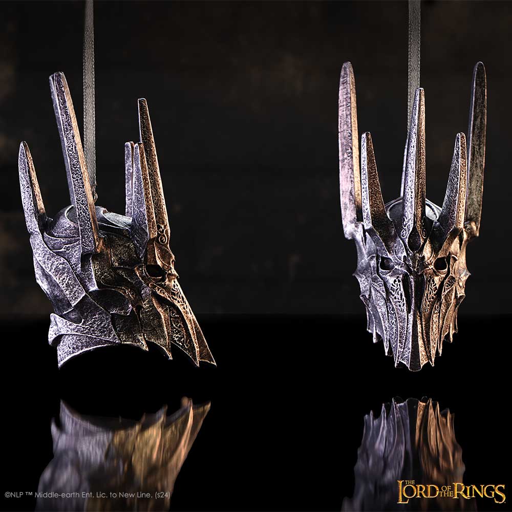 Lord of the Rings Helm of Sauron hanging ornament 10cm