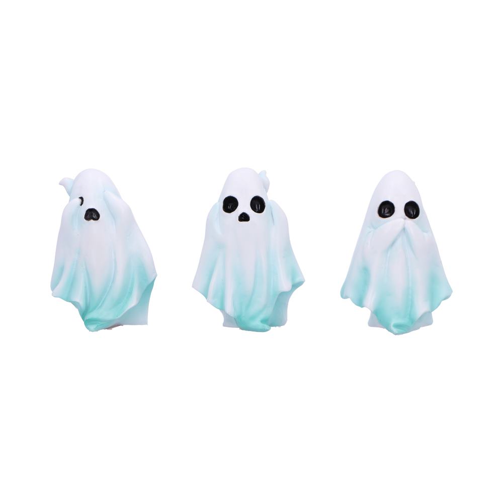 Three Wise Ghosts Figurines
