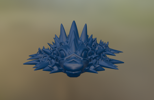 3D Printed Void Sea Baby Dragon (10-12 inches)