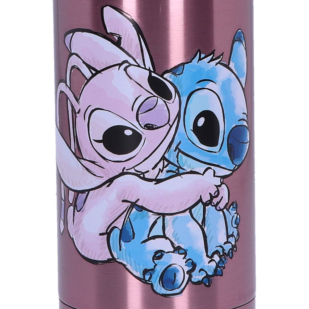 Stitch & Angel Water Bottle Stainless Steel 500ml