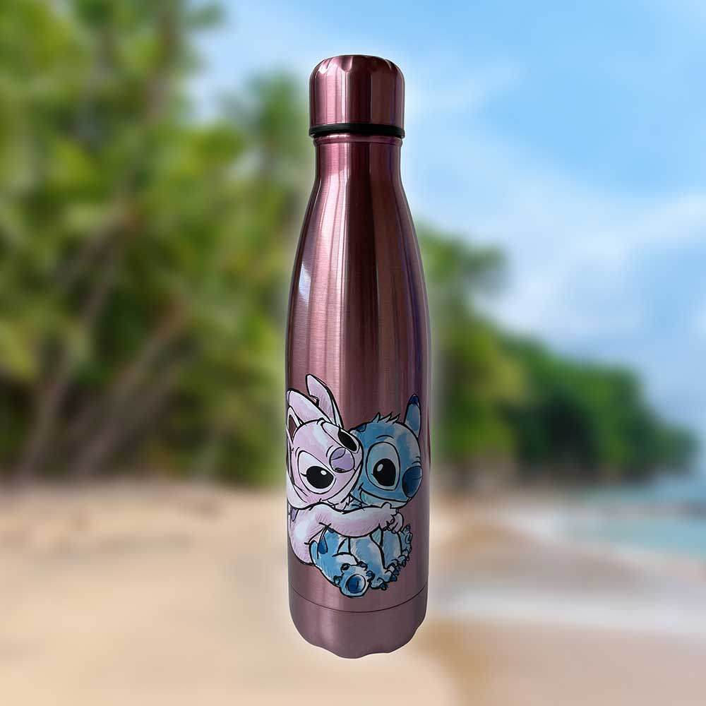 Stitch & Angel Water Bottle Stainless Steel 500ml